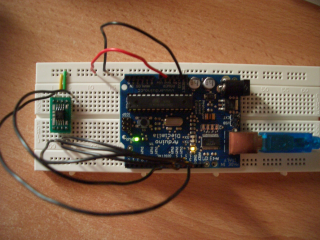 Arduino diecimila + dataflash