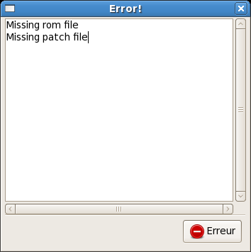 IPS patcher error window